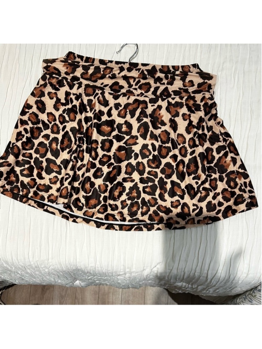 Leopard Print Women's Swim Skirt - Picture 2 of 5